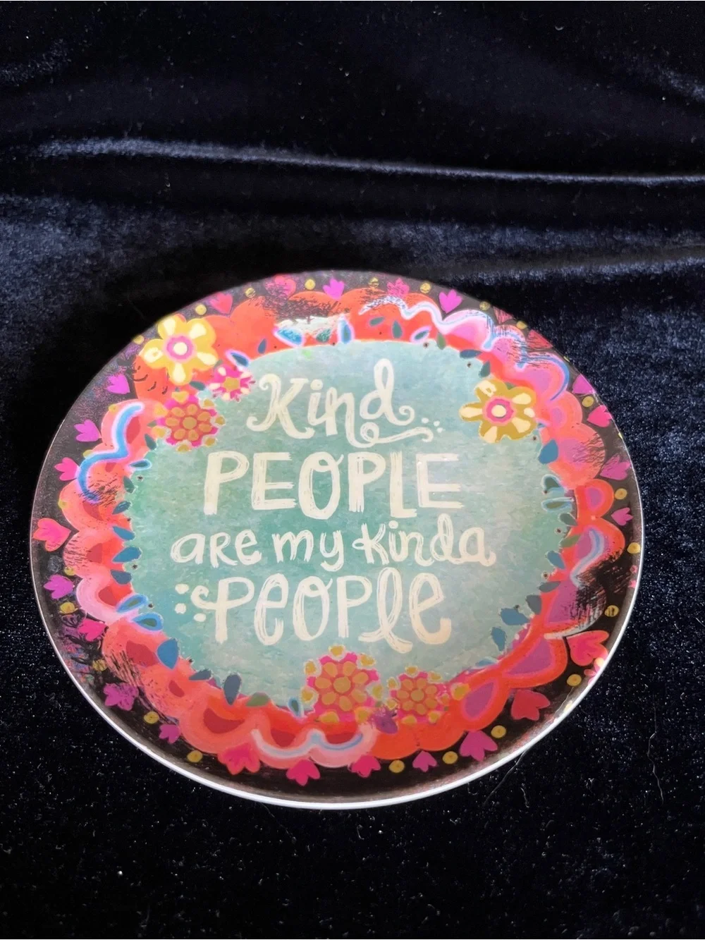 💜 Natural Life KIND PEOPLE ARE MY KIND OF PEOPLE Trinket Ring Dish
